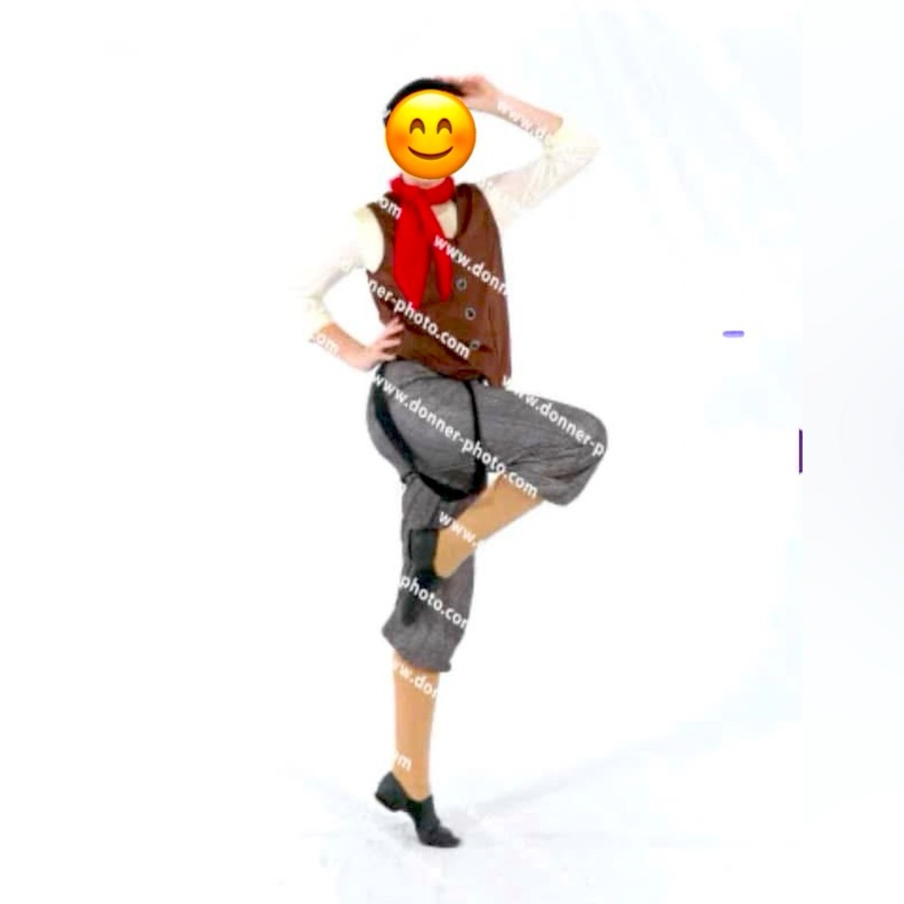 Newsboy musical theatre dance costume